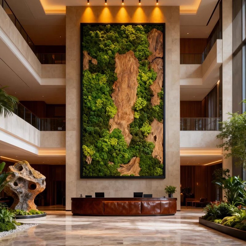 風化木原木年輪畫 / 自由組合掛畫 / 室內裝飾 / 商業空間 - 擺飾/家飾品 - 木頭 