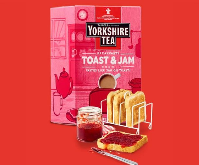 Taylors of Harrogate Yorkshire Tea Toast & Jam 40 Tea Bags - ETS