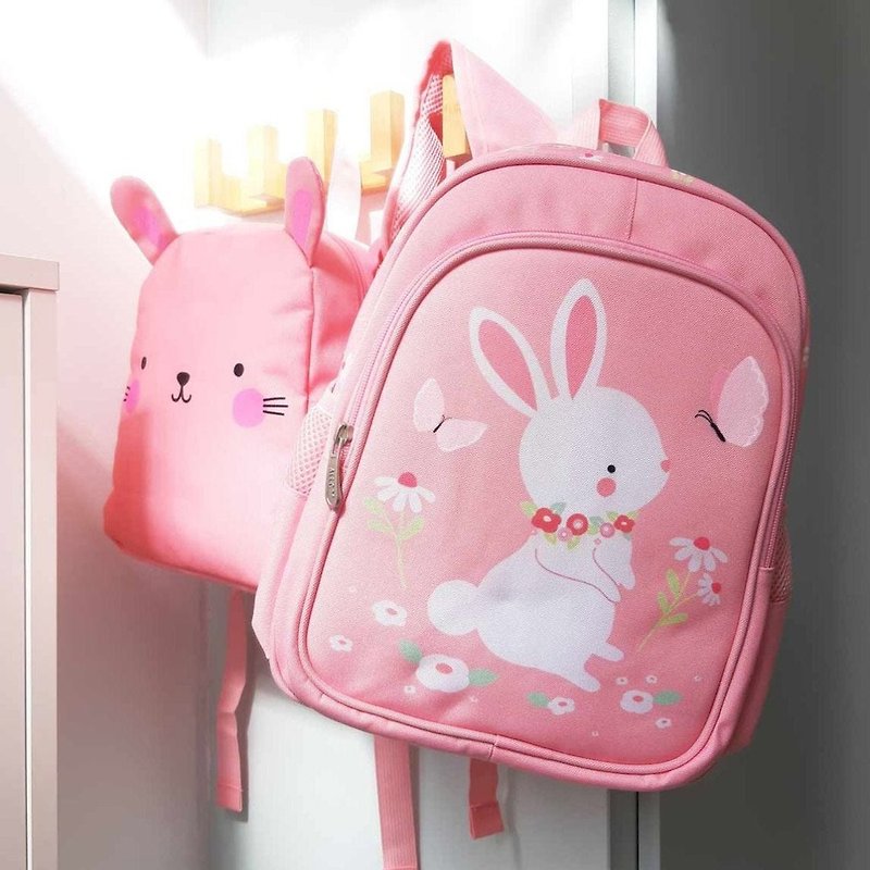 A little lovely company Healing White Rabbit Kid's Backpack - กระเป๋าเป้สะพายหลัง - พลาสติก สีเหลือง