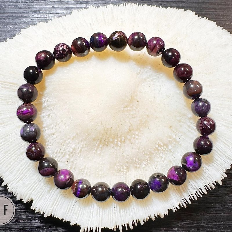 Natural high-grade crystal single product tourmaline Shujulai bracelet - Bracelets - Gemstone Multicolor