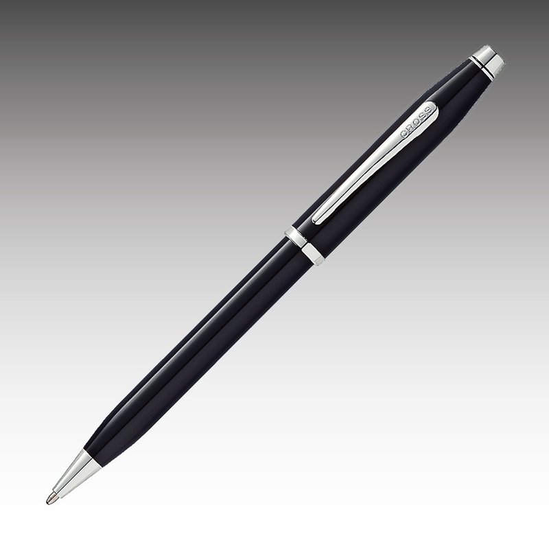 CROSS Century II新世紀黑亮漆原子筆免費刻字  (原廠正貨) - 原子筆/中性筆 - 其他金屬 黑色