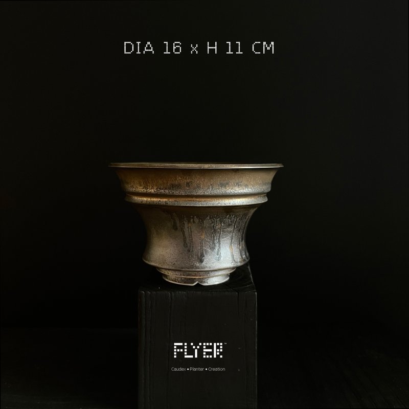 FLYER 塊根多肉植物陶盆器 龍舌蘭象牙宮象足漆樹盆器 - 花瓶/花器 - 陶 