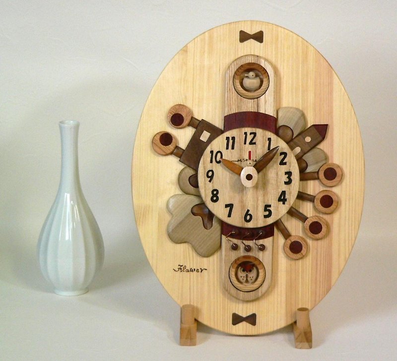 flour - Clocks - Wood 