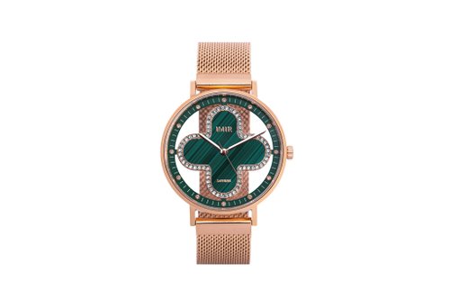 IMIR 艾米爾精品手錶 IMIR 璀璨 | 綠孔雀石 玫瑰金殼 (36mm)