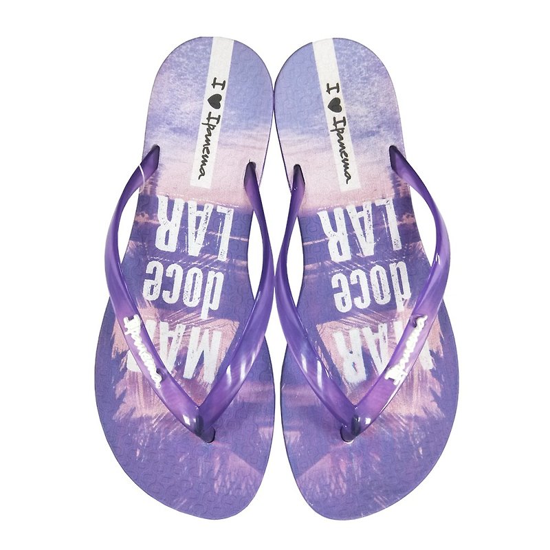 IPANEMA summer by the waves, flippers, women's purple IP2615821430 - Sandals - Eco-Friendly Materials Purple