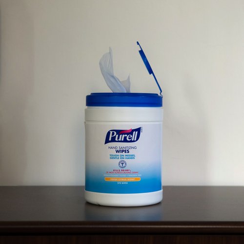 Purell 普瑞來 Purell 普瑞來 桶裝濕紙巾不含酒精 (270抽)