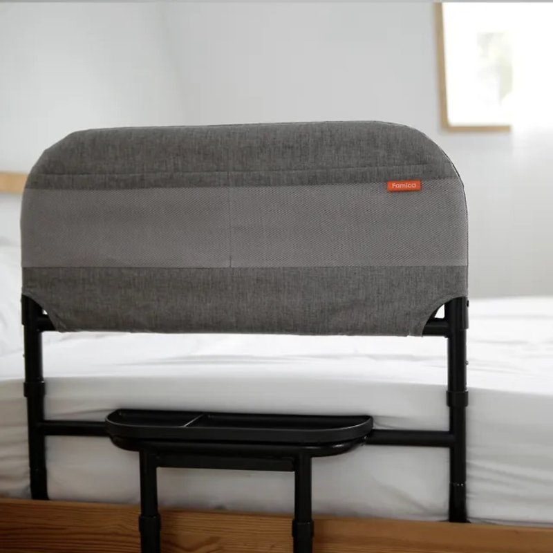 【ファミカ】あなたをサポートするベッドガードレール - 寝具 - その他の素材 グレー