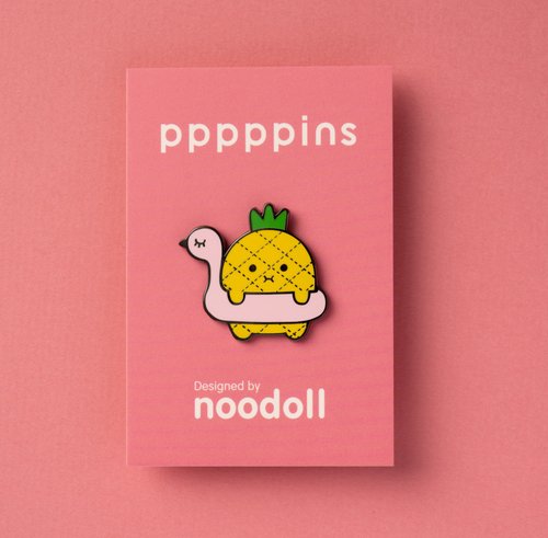 pppppins 鳳梨娜娜 Noodoll 琺瑯別針