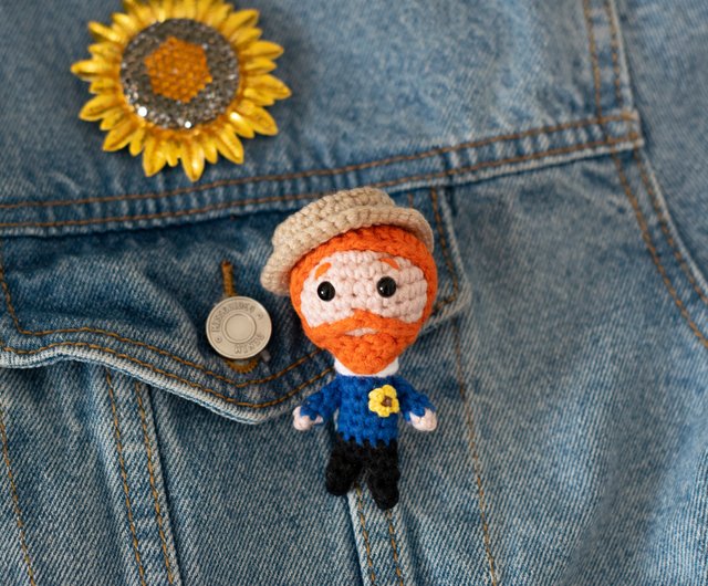 アーティスト ヴィンセント ヴァン ゴッホのミニチュア手作り