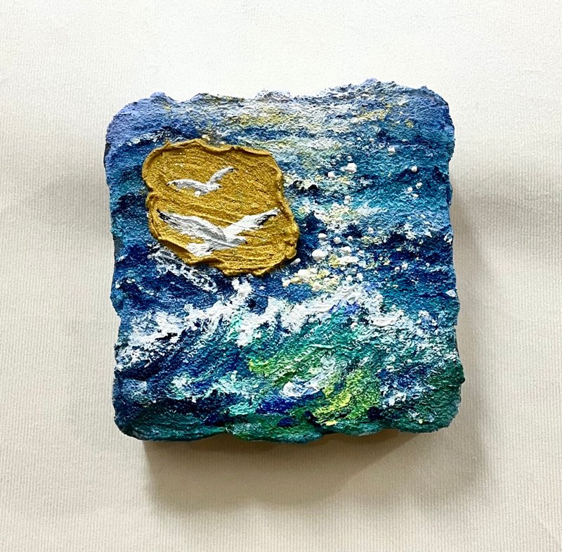 Golden Seagull - ของวางตกแต่ง - อะคริลิค 