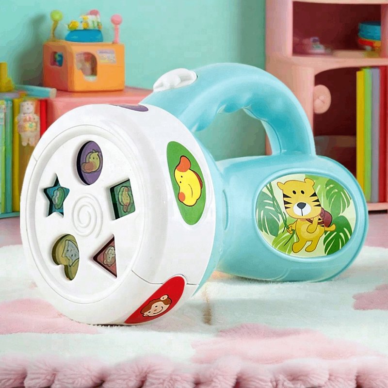 小小探險家手電筒 生日禮物 週歲禮物 畢業禮物 聖誕禮盒 - 寶寶/兒童玩具/玩偶 - 塑膠 