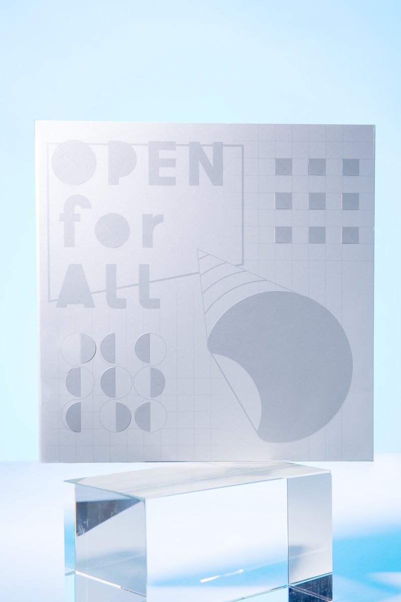 OPEN for ALL  打開可能成為可能  北藝中心專書 - 刊物/書籍 - 紙 白色