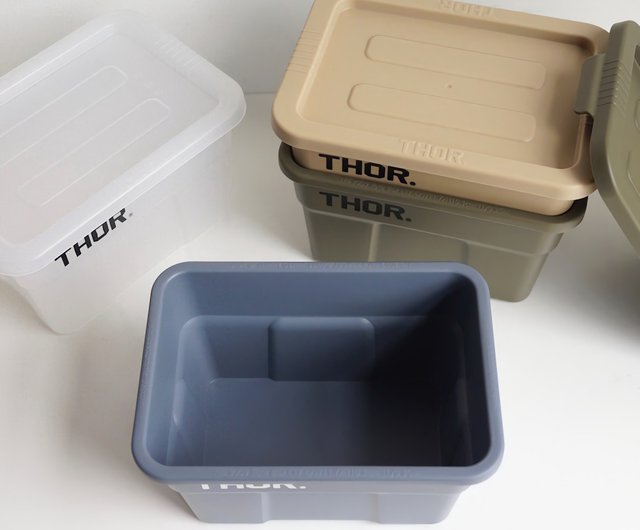 Detail Thor Large Totes With Lid Storage Box (Black/75L) - Shop goodforit  Storage - Pinkoi