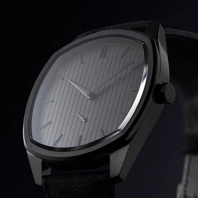 【展示錶】瑞典限量錶 Knut Gadd x King Magazine 聯名款 - 男裝錶/中性錶 - 其他金屬 黑色