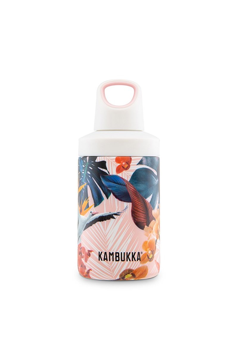 Kambukka Reno Insulated Water Bottle (SS) 10oz (300ml) - Light Pink w/ Orchids - กระบอกน้ำร้อน - สแตนเลส หลากหลายสี