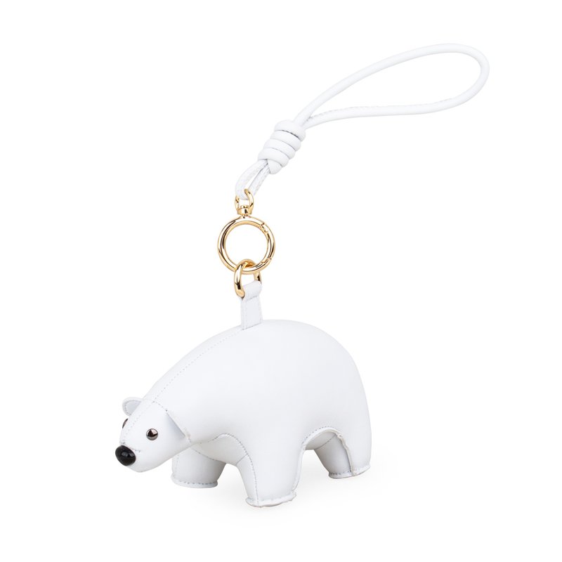 【吊飾】北極熊 Polar Bear  包袋掛飾 | 質感配件  生日禮物 - 吊飾/掛飾 - 人造皮革 多色