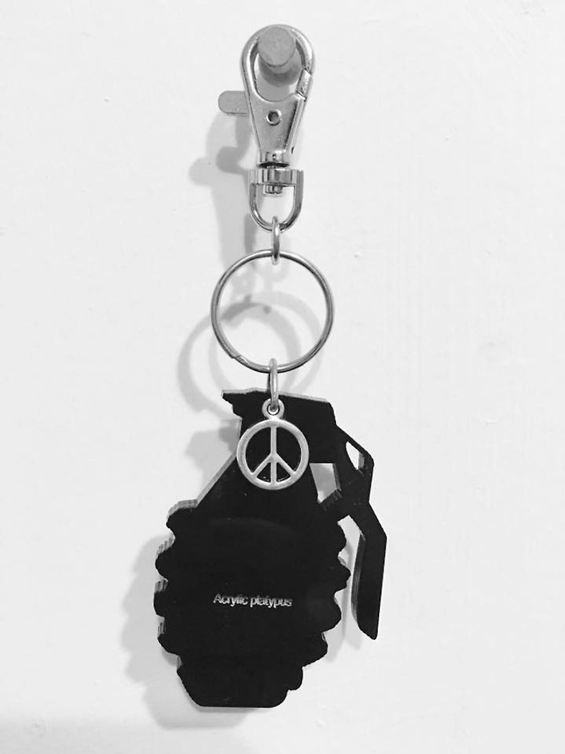 Lectra Duck▲Grenade▲Necklace/Keyring/Dual-use\Add a postcard