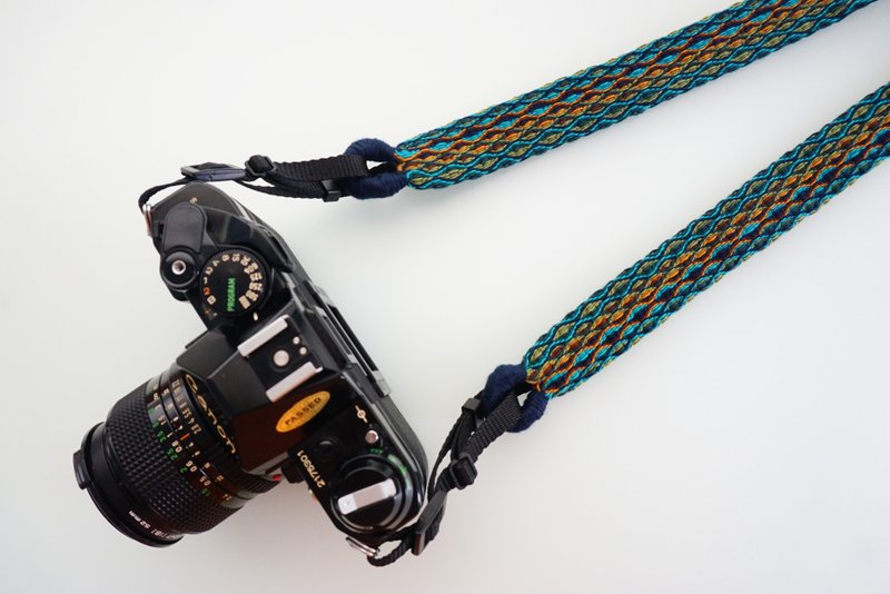 Camera Strap Bilateral Wide Hole Mobile Phone Crossbody Strap - Camera Straps & Stands - Cotton & Hemp Multicolor