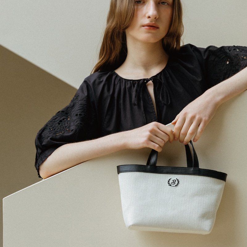 Bag to Basics made in Korea Olivier Tote Bag - Messenger Bags & Sling Bags - Eco-Friendly Materials 