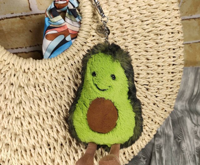 Jellycat Amuseable Avocado Bag Charm Shop Jellycat Charms Pinkoi