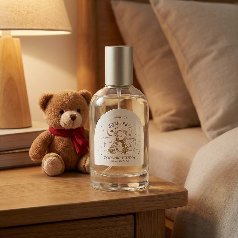 新商品 - おやすみベアスリープミスト | マグネシウム配合 シトラスフローラルハーブ調 - アロマ・線香 - その他の素材 