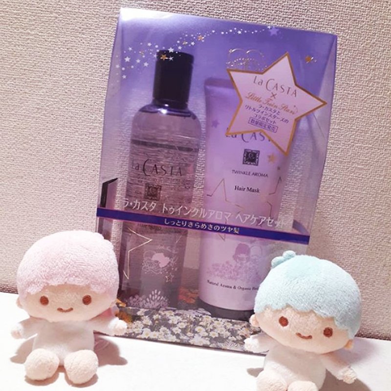 Sanrio Double Star Fairy Co-branded _ Wash and Care Limited Set with Exquisite Brand Tote Bag - แชมพู - วัสดุอื่นๆ สีม่วง