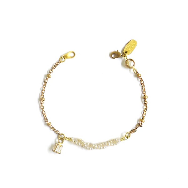[Ficelle Fei Yarn Light Jewelry] [Pearls] Clara Melody-Romance