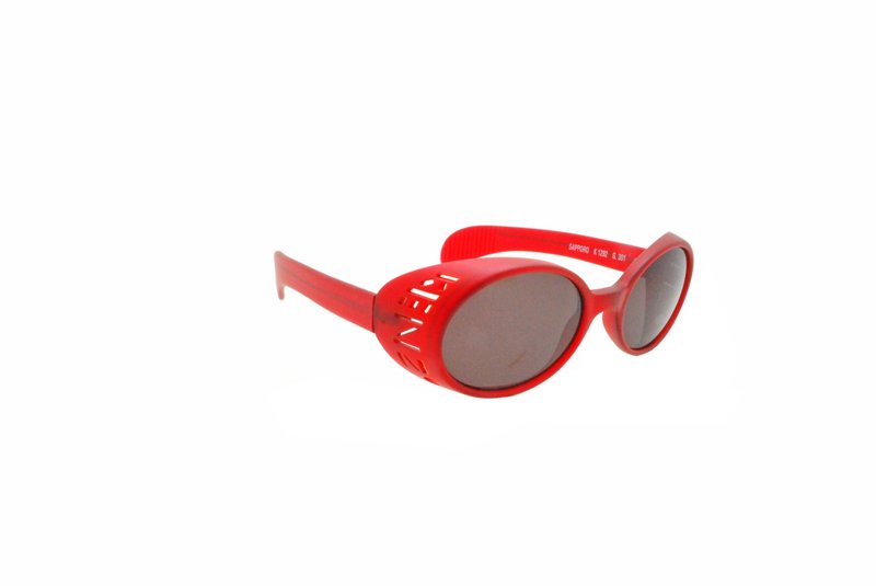 KENZO 凱卓 SAPPORO K 1292 G. 301 90年代法國製古董太陽眼鏡 - 太陽眼鏡/墨鏡 - 塑膠 紅色