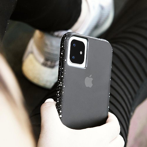 Case-Mate 【清貨價】iPhone / Samsung Tough Speckled 黑色手機殼