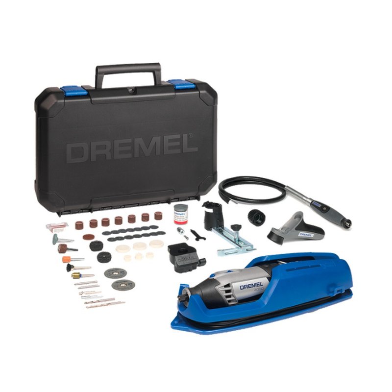 Dremel 4000 帶線多功能磨筆 雕刻筆套裝 - 零件/散裝材料/工具 - 其他金屬 