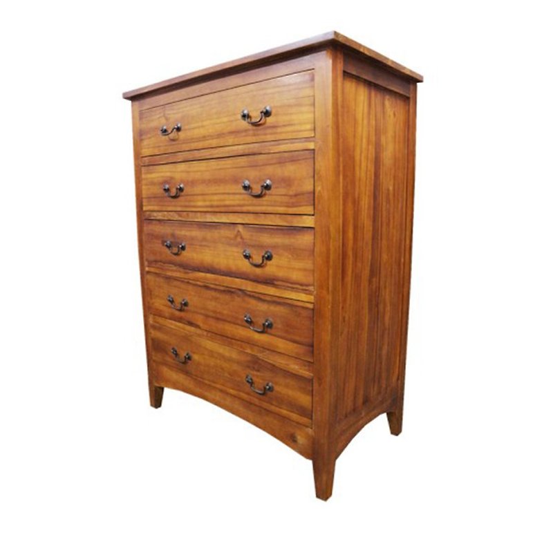 Jidi City JatiLiving | Simple shape five-drawer chest of drawers Simple multifunctional chest of drawers AN-03 - Other Furniture - Wood 