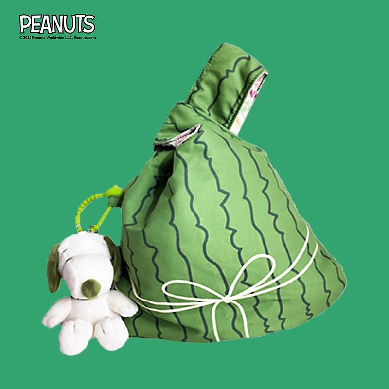 Snoopy doll bag -green - Handbags & Totes - Polyester Green