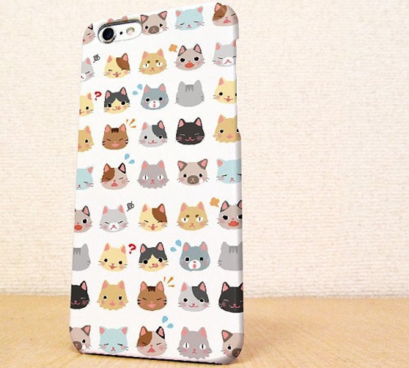 Free shipping ☆ iPhone case GALAXY case ☆ Cat Cat Cat part2 phone case - Phone Cases - Plastic Multicolor