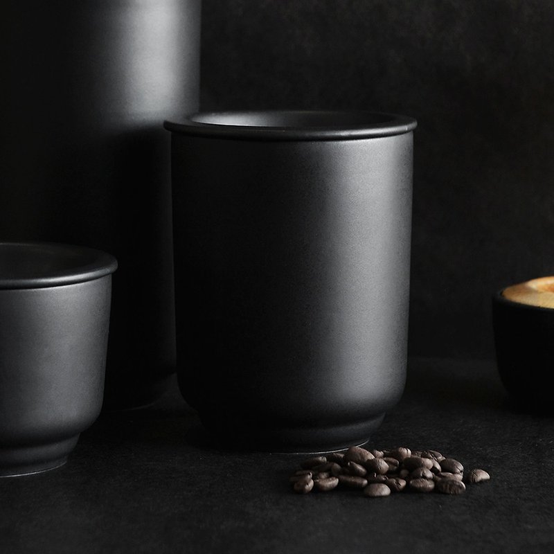 [Out of print limited edition] Denmark Morsø Royal Black Jazz Ceramic Sealed Storage Jar-800ml - Cookware - Porcelain Black