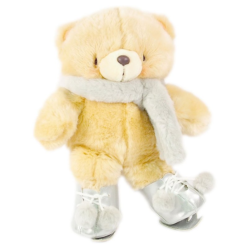 8吋/Fancy velvet bear [Hallmark-ForeverFriends Christmas Series] - ตุ๊กตา - วัสดุอื่นๆ สีนำ้ตาล