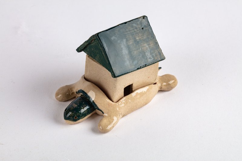 獨一無二的屋龜 - 擺飾/家飾品 - 陶 