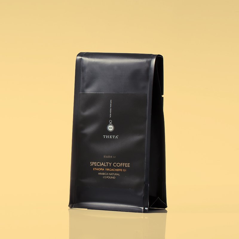 【THETA德希達咖啡】衣索比亞/西達莫產區/G3 (日曬Natural) - 咖啡/咖啡豆 - 新鮮食材 黑色