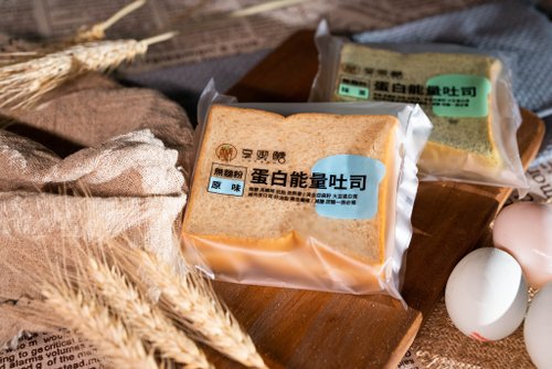 享吃醣-低醣飲食新主義 【享吃醣】黃金亞麻籽燕麥香醇原味蛋白能量吐司