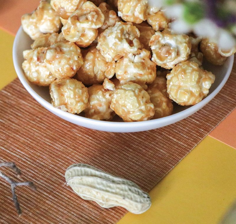 【チュンハオキシン】濃厚なピーナッツポップコーン - スナック菓子 - 食材 オレンジ