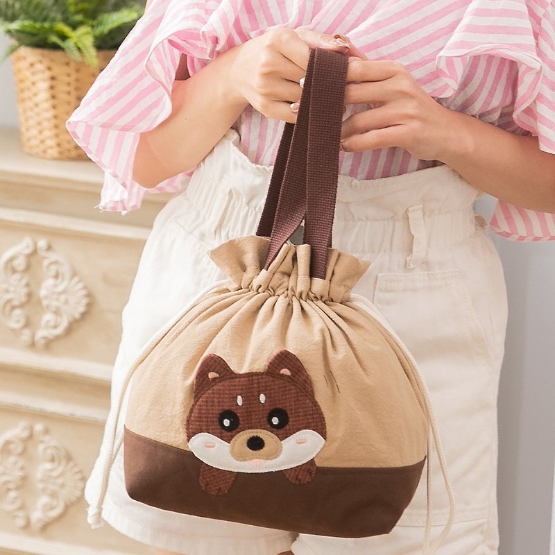 Firewood lunch bag/handbag【710426】