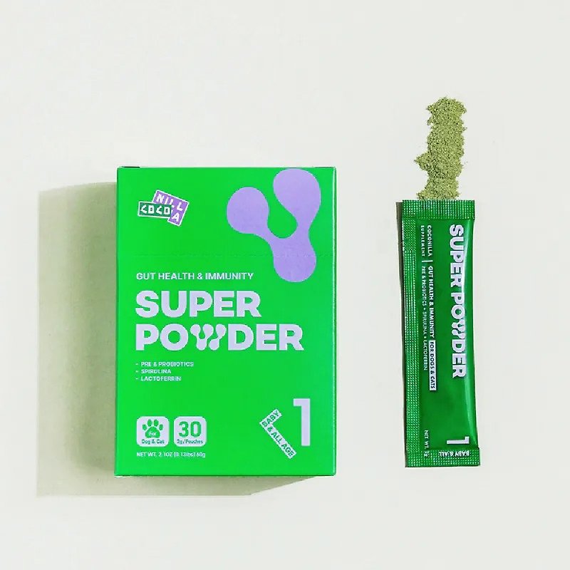COCONILLA pet health powder 30 pieces/box [SUPER POWDER intestinal probiotic formula] - อื่นๆ - อาหารสด สีเขียว