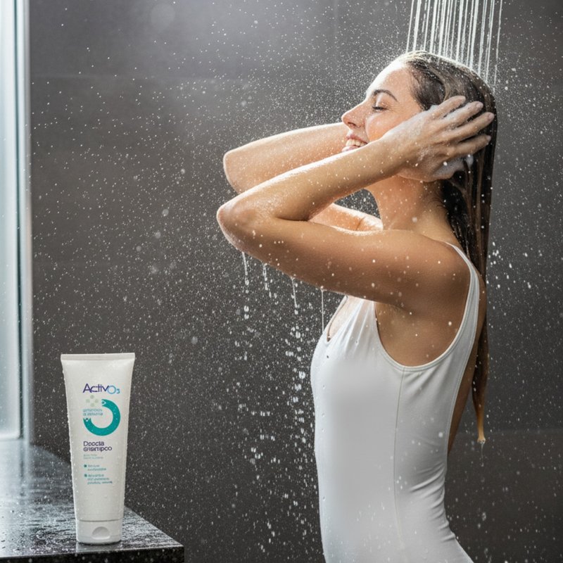 【健身專用洗沐】活氧雙效二合一洗髮沐浴露 泳池溫泉防細菌病毒 - 沐浴乳/沐浴用品 - 濃縮/萃取物 透明