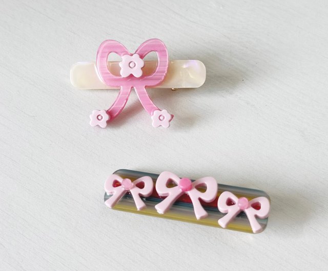 YUJIE Cotton Tail Hair Clip (Small)