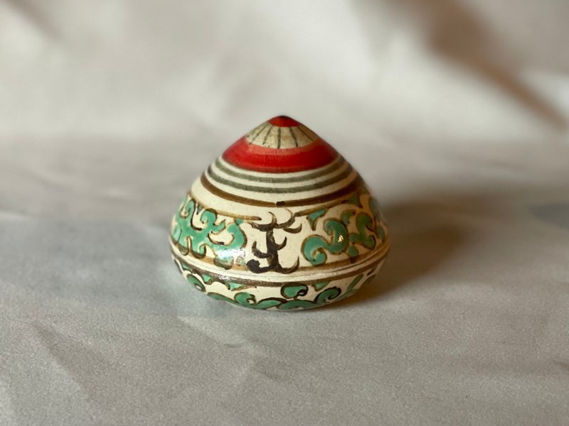 香合　蛇目傘　緑 - 擺飾/家飾品 - 陶 綠色