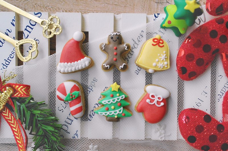 Christmas limited icing biscuits (mini 30/45 pieces)