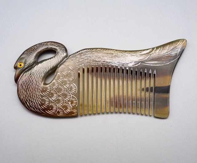 水牛角櫛 / スワン - ショップ the ETHNORTH GALLERY その他 - Pinkoi