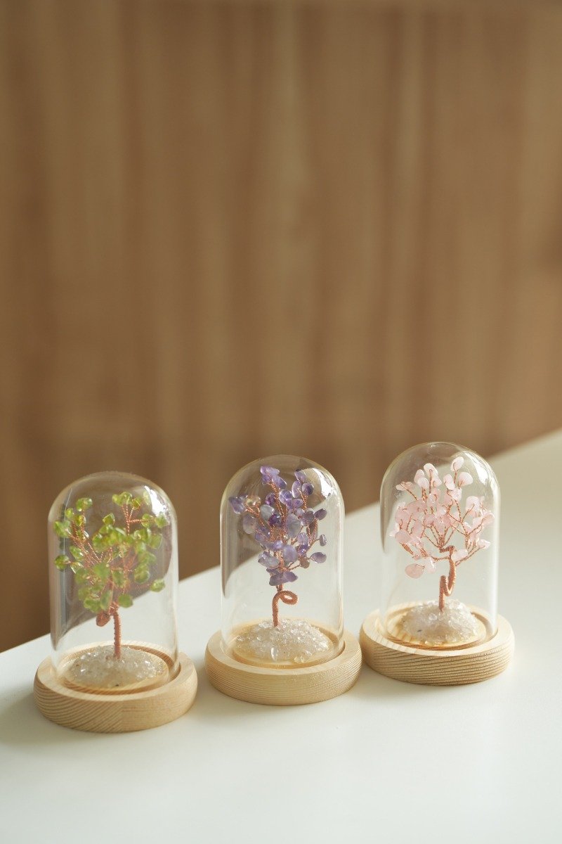 THE MOON Crystal Lucky Tree - Items for Display - Crystal Multicolor