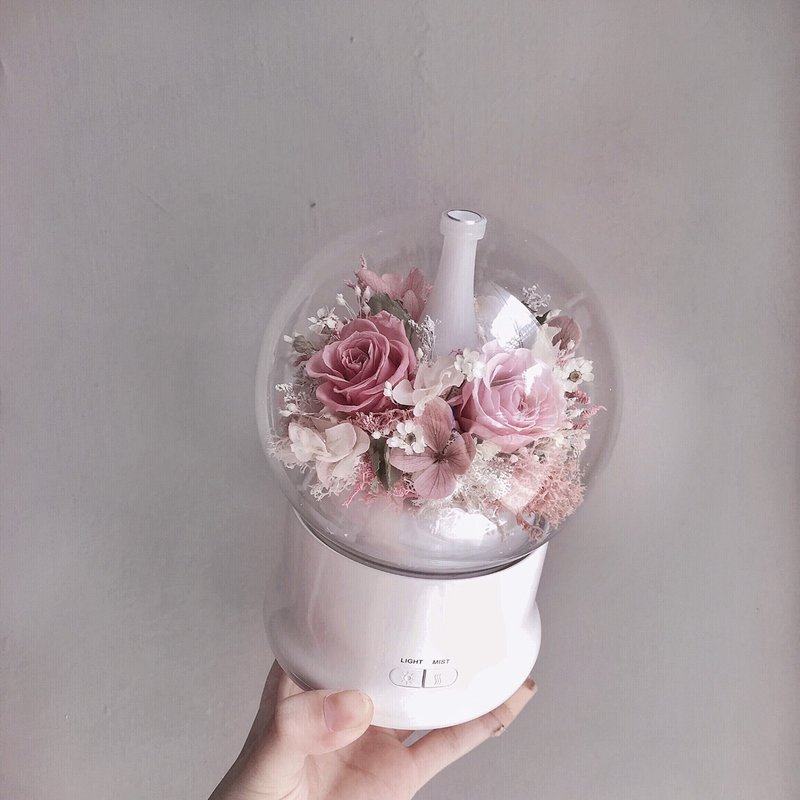 Flora Flower Preserved Flower Water Oxygen Machine-Garden (Card) - น้ำหอม - พืช/ดอกไม้ สึชมพู