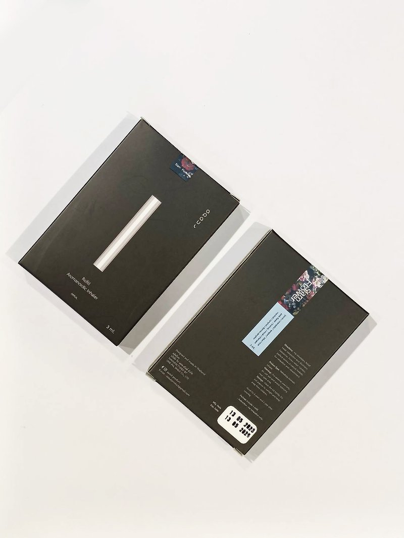 Refill Aromanordic inhaler  (Siam Flower  scent 3 ml.) - Travel Kits & Cases - Polyester White