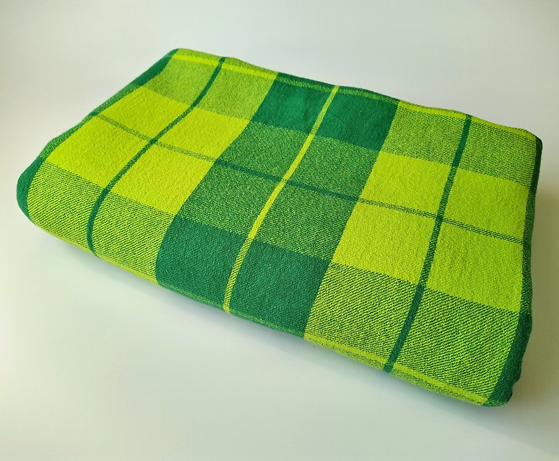 100 linen throw blanket queen  for summer Organic flax linen bedspread - Blankets & Throws - Linen Green